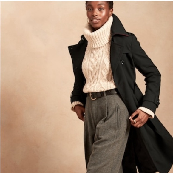 Banana Republic Jackets & Blazers - Banana Republic wool blend trench classic coat